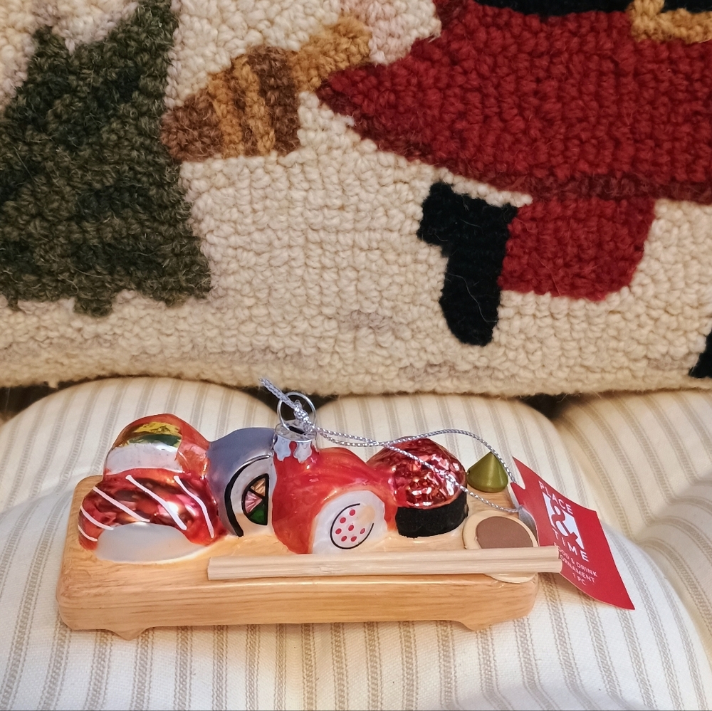 Sushi Christmas Ornament - NWT